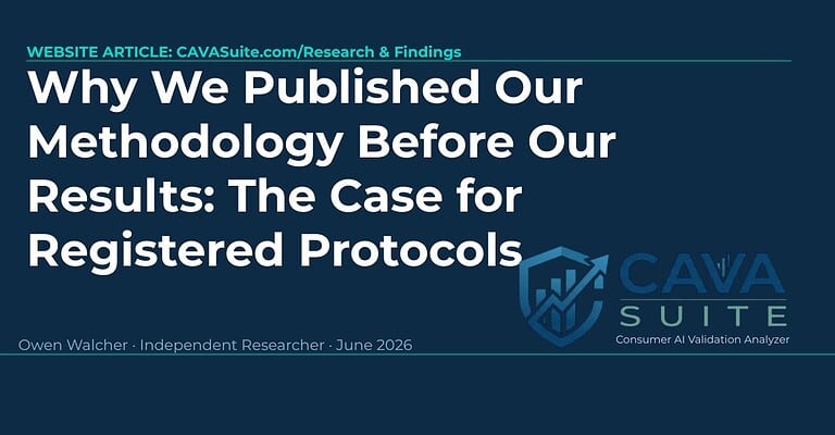 Why Did We Publish Our Methodology Before Our Results The Case for Registered Protocols